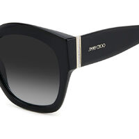 Jimmy Choo LEELA/S 55 807 9O Black / Dark Grey Gradient Lenses