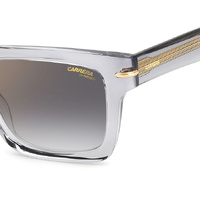 Carrera 305/S KB7 FQ 54 Grey / Grey Gradient Gold Mirror Lenses