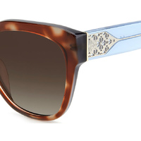 Kate Spade SAVANNA/G/S IPR HA 57 Havana Blue / Brown Gradient Lenses