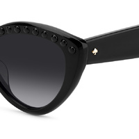 Kate Spade JUNI/G/S PEARL 807 9O 55 Black / Dark Grey Gradient Lenses