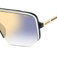 Carrera 1060/S CCP 1V 99 White Black / Black Gradient Gold Mirror Lenses