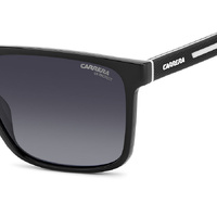 Carrera 8064/S 80S 9O 57 Black White / Dark Grey Gradient Lenses