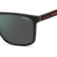 Carrera 8064/S OIT Q3 57 Black Red / Grey Green Mirror Polarised Lenses