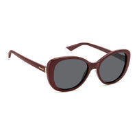 Polaroid PLD 4154/S/X LHF M9 55 Burgundy / Grey Polarised Lenses