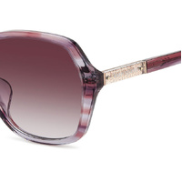 Kate Spade ELLERY/F/S 1ZX 3X 57 Pink Horn / Pink Lenses