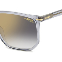 Carrera 329/S KB7 FQ 58 Grey / Grey Gradient Gold Mirror Lenses