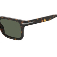 Hugo Boss BOSS 1628/S 086 QT 54 Havana / Green Lenses