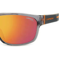 Carrera 4018/S M9L UZ 63 Grey Orange / Red Mirror Lenses