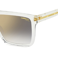 Carrera Victory C 03/S 900 58 FQ Crystal / Grey Gradient Gold Mirror Lenses