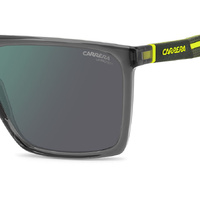 Carrera 4019/S 0UV MT 58 Grey Yellow / Green Mirror Lenses