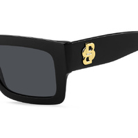 Hugo Boss BOSS 1654/S 807 IR 54 Black / Grey Lenses