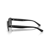 Coach CH579 HC7149 939387-59 Shiny Black / Dark Grey Lenses