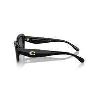 Coach CR610 HC8390U 500287-51 Black / Grey Lenses