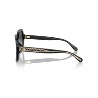 Coach CR962 HC8395F 50023C-56 Black / Grey Gradient Lenses