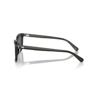 Coach CR630 HC8398U 581787-54 Transparent Dark Grey / Grey Lenses