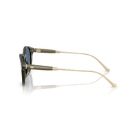 Coach CAD83 HC8428U 584880-50 Transparent Olive / Blue Solid Lenses