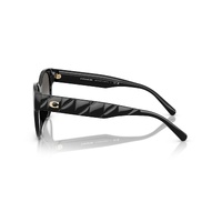 Coach CAE87 HC8430D 50023C-56 Black / Grey Gradient Lenses
