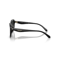 Coach CBY89 HC8437F 50023C-56 Black / Grey Gradient Lenses