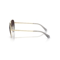 Michael Kors Perledo MK1172 10148G-58 Light Gold / Grey Gradient Lenses