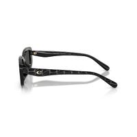 Coach CBY86 HC8444D 500287-57 Black / Grey Solid Lenses