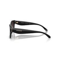 Coach CDP49 HC8451U 50028G-54 Black / Grey Gradient Lenses