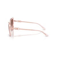 Michael Kors Sea Island MK1178 310113-55 Pink Transparent / Grey Gradient Lenses