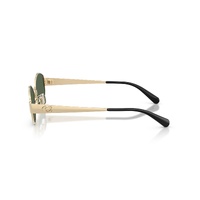 Coach CDP44 HC7192D 900571-57 Shiny Light Gold / Dark Green Lenses