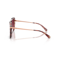 Coach CFU03 HC8461U 59608H-54 Purple Tortoise / Burgundy Gradient Lenses