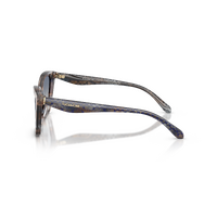 Coach CFU10 HC8464U 596614-52 Indigo Watercolour / Blue Gradient Lenses