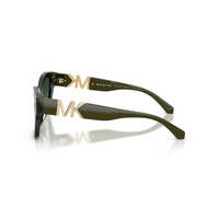 Michael Kors Santa Barbara MK2292U 3902T4-55 Olive Camo Tortoise / Olive Polarised Lenses