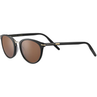 Serengeti Elyna 8846 Shiny Black / Drivers Gold Polarised Photochromic Lenses