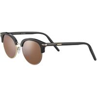 Serengeti Lela 8939 Shiny Black w Shiny Gold / Drivers Gold Polarised Photochromic Lenses
