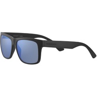 Serengeti Positano 8982 Matte Black / 555nm Blue Polarised Photochromic Lenses