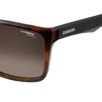 Carrera 5039/S 2OS HA 58 Havana Matte Black / Brown Lenses