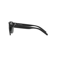 Arnette Barranco AN4319 27536G-53 Black / Grey Mirror Silver Lenses
