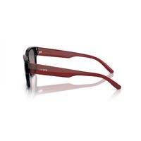 Arnette Hamie AN4325 275377-54 Black / Red w Dark Grey Lenses