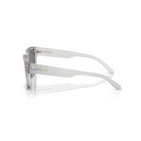 Arnette Hamie AN4325 28586G-54 Transparent Grey / Light Grey Mirror Silver Lenses