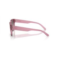 Arnette Hamie AN4325 2907H9-54 Transparent Pink / Rose Gradient Grey Mirror Blue Lenses