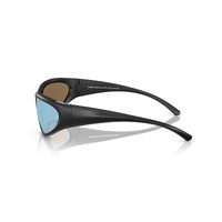 Arnette Nineteetwo AN4352 290022-63 Matte Black / Dark Grey Mirror Water Polarised Lenses