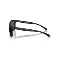 Arnette Stripe AN4251 290071-58 Matte Recycled Black / Dark Green Lenses