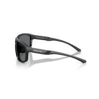 Arnette AN4374 290081-64 Matte Recycled Black / Grey Polarised Lenses