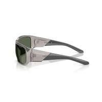 Arnette Snap II AN4297 266571-64 Transparent Grey / Dark Green Lenses