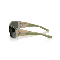 Arnette Snap II AN4297 303187-64 Transparent Olive / Dark Grey Lenses
