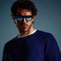 Revo x The Rolling Stones Happy RE 7107 01 GY Crystal Grey / Blue Water Mirror Polarised Lenses