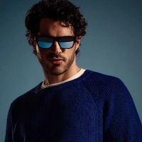 Revo x The Rolling Stones Happy RE 7107 01 GY Crystal Grey / Blue Water Mirror Polarised Lenses