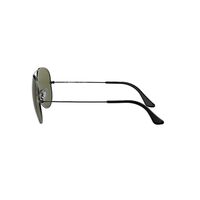 Ray-Ban RB3025 004/58-58 Aviator Gunmetal / Green Classic G-15 Polarised Lenses