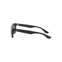 Ray-Ban Junior RJ9052S 100/71-47 New Wayfarer Black / Dark Green Lenses