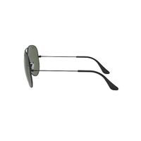 Ray-Ban RB3026 L2821-62 Aviator Large Metal II Black / G-15 Green Lenses