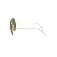 Ray-Ban RB3026 L2846-62 Aviator Large Metal II Arista Gold / G-15 Green Lenses