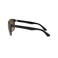 Ray-Ban RB4147 609585-60 Boyfriend Black On Brown / Brown Gradient Dark Brown Lenses